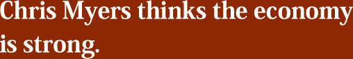 Chris Myers is trying to distract you from his abysmal tax record.
